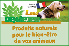 Labo Demeter  Médicaments vétérinaires bio - Produits phytothérapie chiens, chats, chevaux - Labo-demeter.com - Labo Demeter, spécialiste en produits de santé naturels pour animaux, propose, depuis 2004, des médicaments vétérinaires bio pour chien, chat et cheval - Ils sont réalisés à base de phytothérapie : silicium organique, probiotiques, harpagophytum, dhea