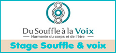 Stage Souffle Voix Méthode Wilfart à Lyon, Paris, Quimper, Saint-Etienne - Benjamin Grenard - Thérapie par le son - Du-souffle-a-la-voix.com - Du Souffle à la Voix, dirigé par Benjamin Grenard, formateur Souffle-Voix et Thérapie-Voix, praticien agréé de Pneumaphonie, enseigne la Méthode Wilfart alliant la thérapie par la voix, le chant thérapie, ainsi que l'Harmonie du corps et de l'être, d'après le livre le Chant de l'Être de Serge Wilfart paru aux Editions Albin Michel - Les stages et ateliers Souffle Voix sont proposés à Lyon, Paris, Quimper (Bretagne), Uzès, Aix-les-Bains, Saint-Etienne et sur toute la France - Benjamin Grenard vous apporte son regard de spécialiste de la voix avec des articles sur les voix de l'histoire.