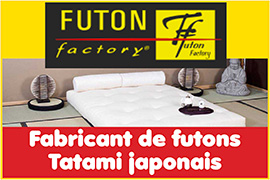 Fabricant de futons Tatami japonais Futon-factory.fr