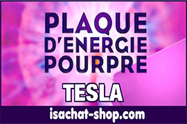 Plaque d’énergie pourpre Tesla véritable - Sommeil réparateur/Équilibre énergétique - Soulagement des douleurs | Isachat-shop.com - Isachat-shop.com, spécialiste reconnu depuis 13 ans, en produits énergétiques/bien-être propose sa plaque d’énergie pourpre Tesla, véritable plaque Tesla (selon l’invention de Nikola Tesla) - La plaque d’énergie pourpre Tesla permet d'obtenir un sommeil profond et réparateur, neutralise en grande partie les ondes électro-magnétiques (5 G, Antenne relais, écran d'ordinateur) et soulage rapidement diverses douleurs - Utilisable à vie elle permet aussi la dynamisation des aliments et de l'eau et facilite l'arrêt du tabac - Il existe également un kit thérapeute aux résultats remarquables. - Plaque d'énergie pourpre Tesla - La Plaque D'Énergie Pourpre Tesla fabriquée selon le brevet de Nicolas Tesla à pour but d'augmenter et d'harmoniser notre énergie vitale en créant autour de nous un champ d’énergie positive. Elle protège en grande partie des ondes électromagnétiques et des énergies néfastes qui nous entourent - Elle renforce notre énergie vitale, favorise et améliore de façon significative la qualité du sommeil. D'une efficacité remarquable sur les douleurs ponctuelles plus anciennes, elle trouvera de nombreuses utilisations au jour le jour.